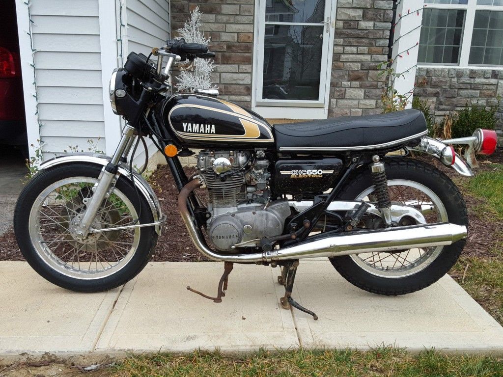 1975 Yamaha XS650 Survivor Project