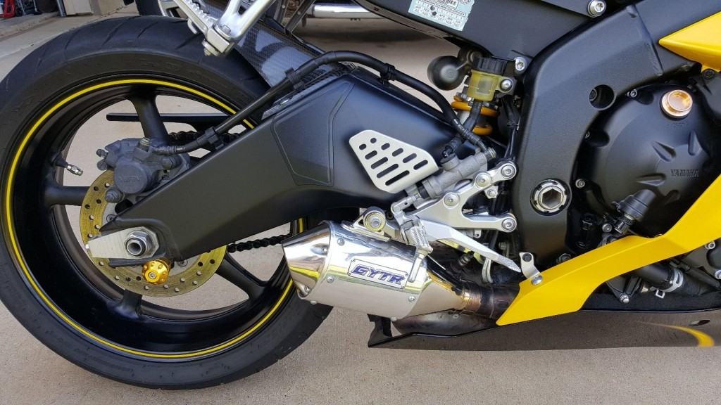 2008 Yamaha YZF R6 Special Edition Yellow Frame