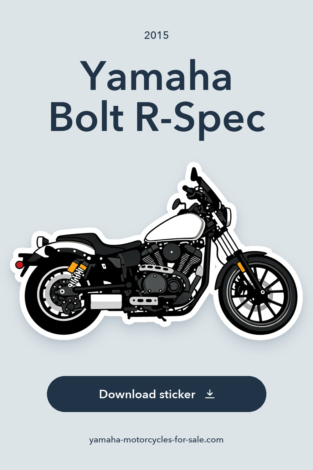 2015 Yamaha Bolt R-Spec sticker preview